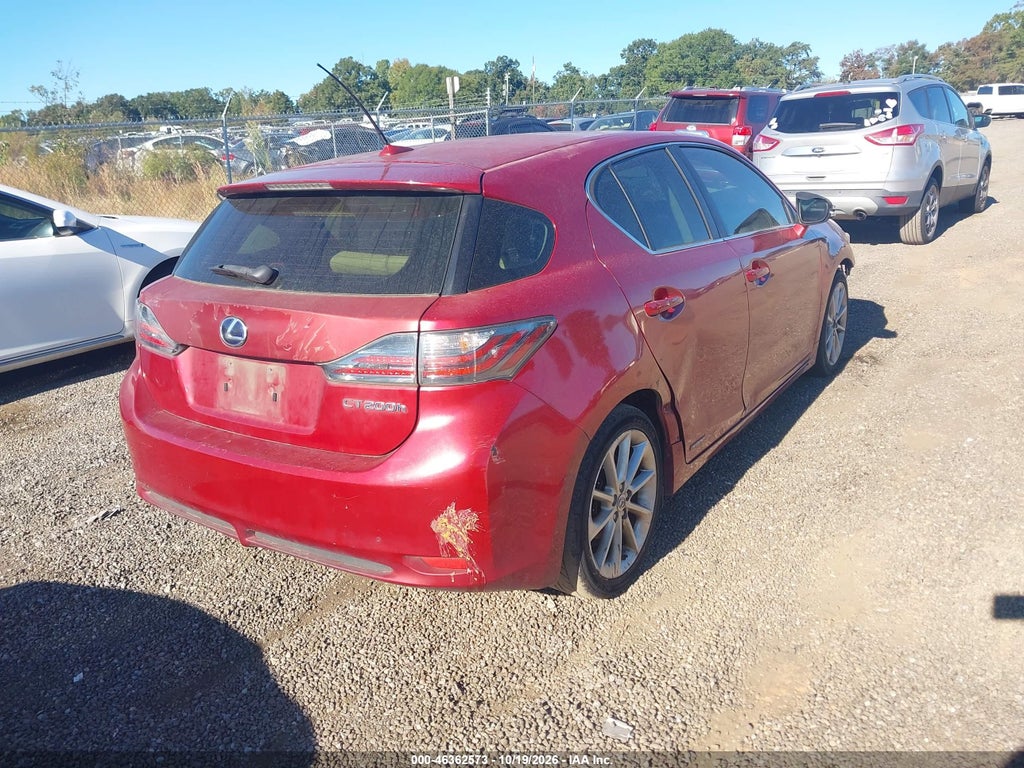 2012 Lexus CT 200H Premium photo 4