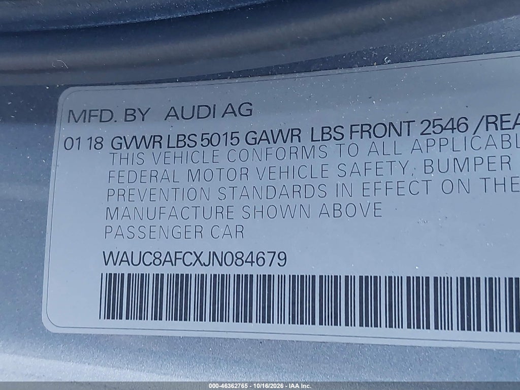 2018 Audi A6 2.0T Premium/2.0T Sport photo 9