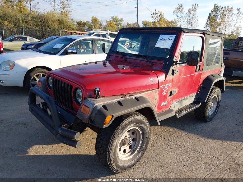 2000 Jeep Wrangler SE photo 2