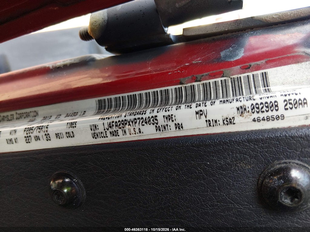 2000 Jeep Wrangler SE photo 9