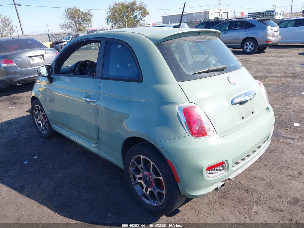 2013 Fiat 500 Sport photo 3