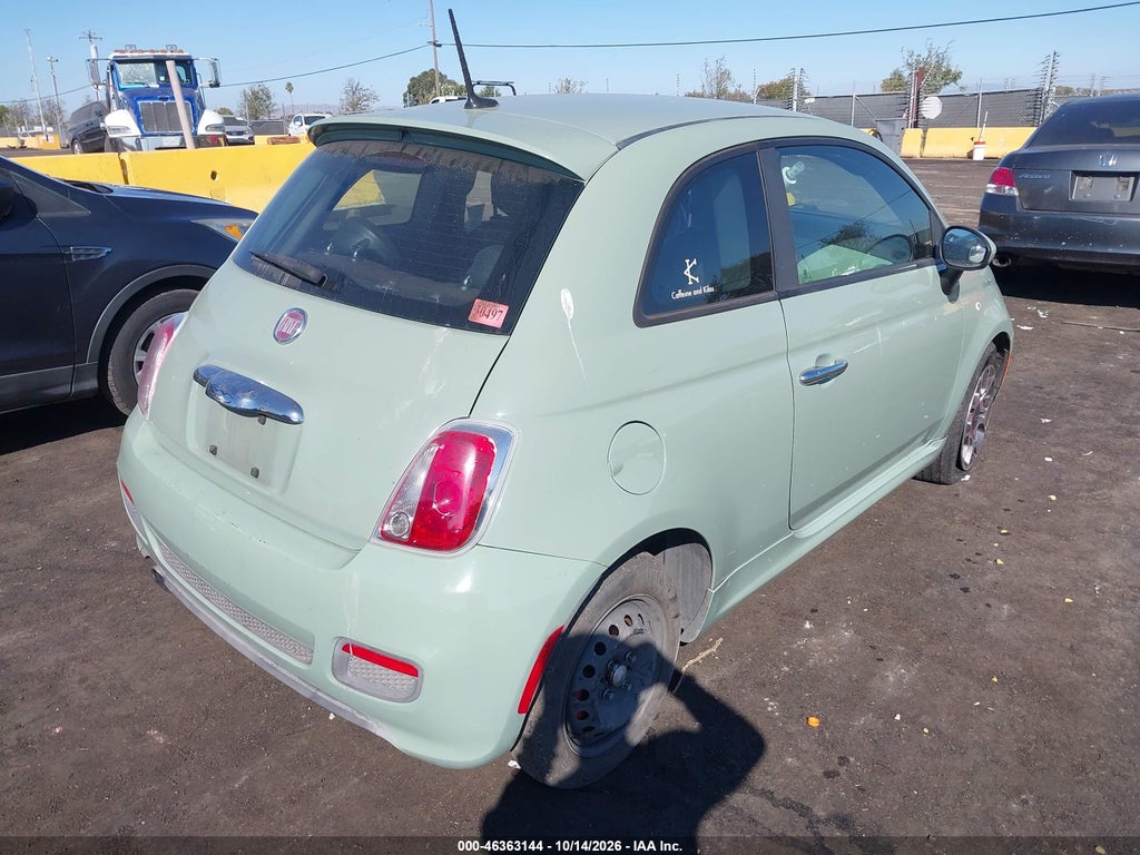 2013 Fiat 500 Sport photo 4