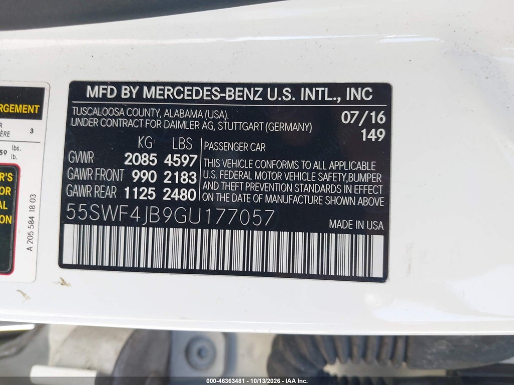 2016 Mercedes-Benz C 300 photo 9