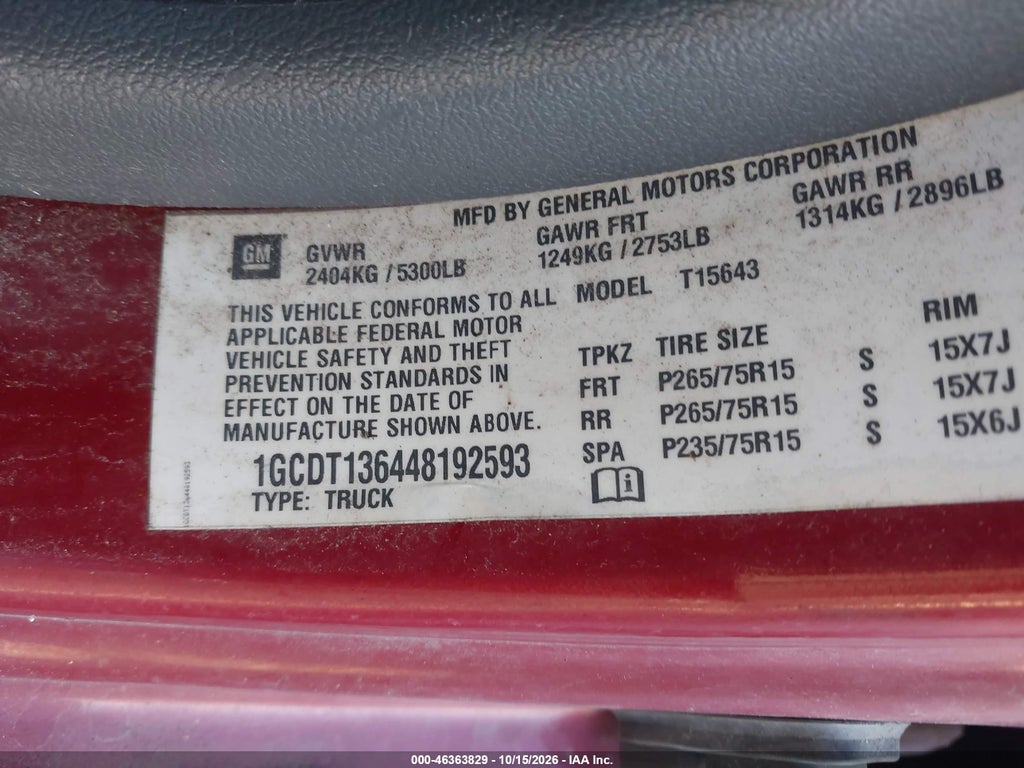 2004 Chevrolet Colorado LS photo 9