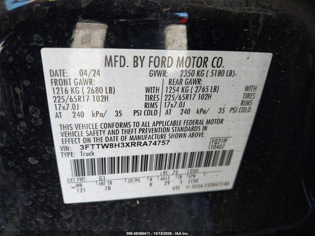 2024 Ford Maverick XLT photo 9