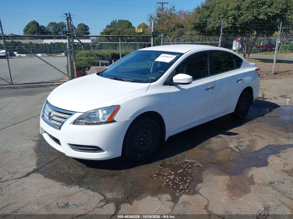 2015 Nissan Sentra S photo 2