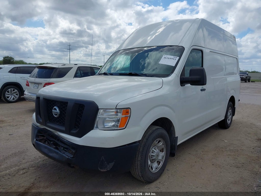 2021 Nissan NV Cargo NV2500 HD SV High Roof V6 photo 2