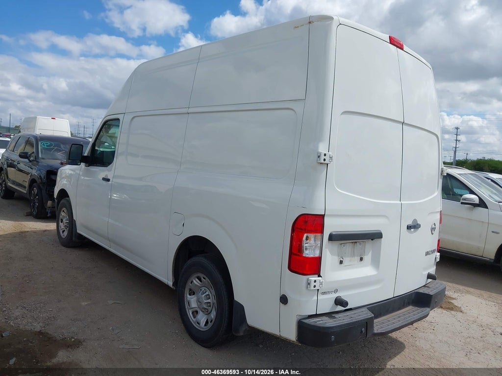 2021 Nissan NV Cargo NV2500 HD SV High Roof V6 photo 3