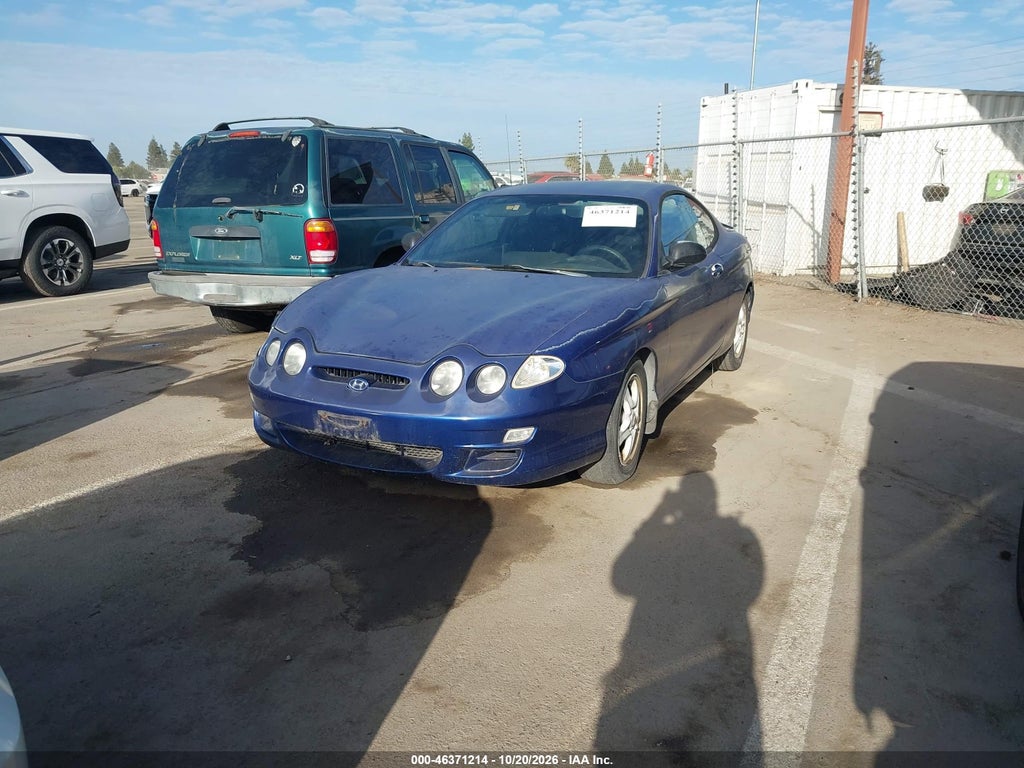 2000 Hyundai Tiburon Base PKG 1, 2 5/Base PKG 3 4 photo 2