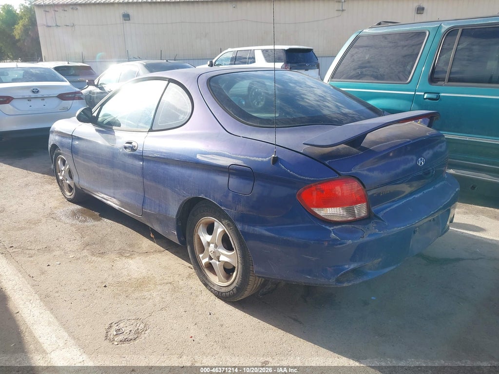 2000 Hyundai Tiburon Base PKG 1, 2 5/Base PKG 3 4 photo 3