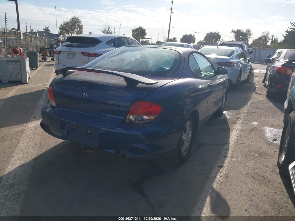 2000 Hyundai Tiburon Base PKG 1, 2 5/Base PKG 3 4 photo 4