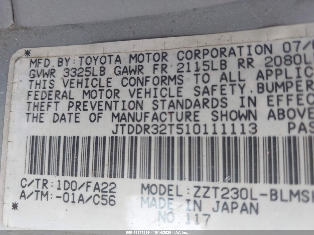 2001 Toyota Celica GT photo 9