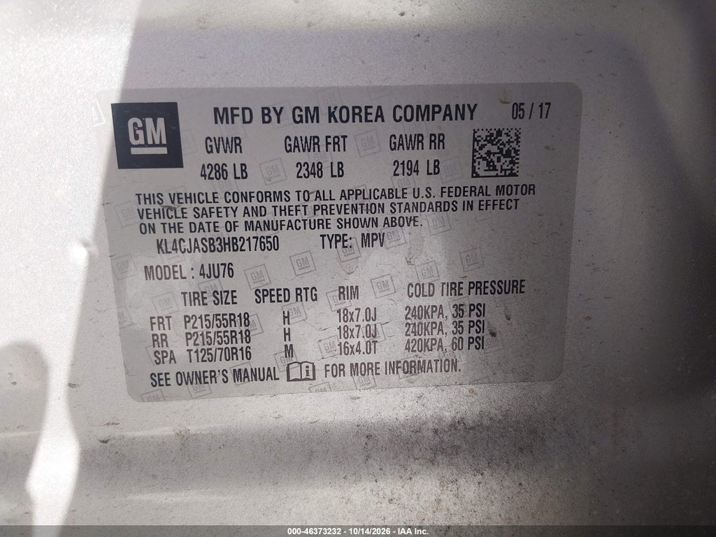 2017 Buick Encore Preferred photo 9