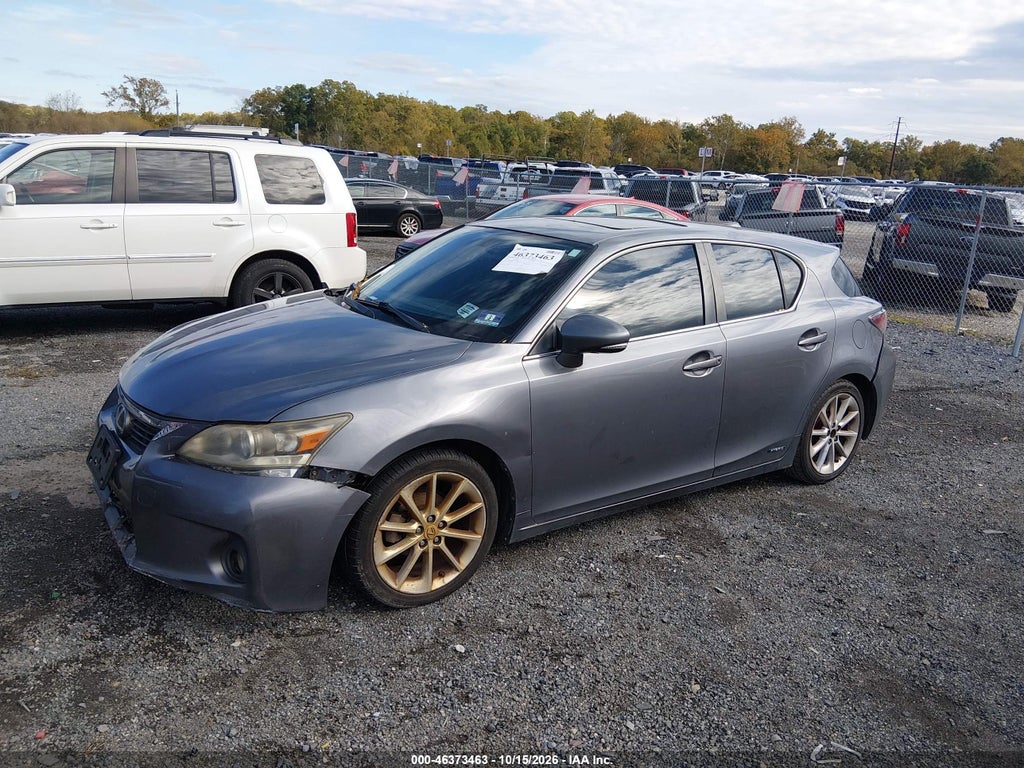 2012 Lexus CT 200H Premium photo 2