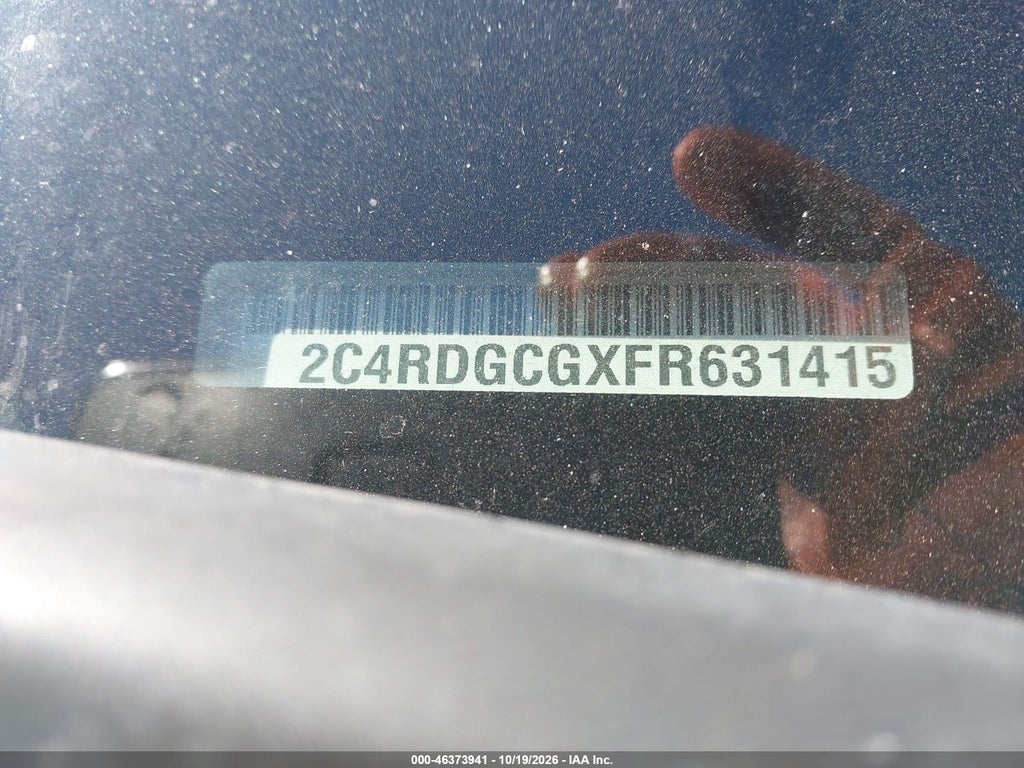 2015 Dodge Grand Caravan SXT photo 9