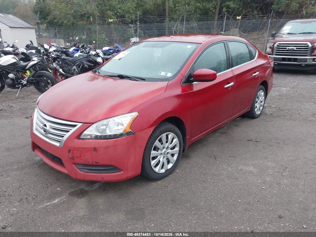 2014 Nissan Sentra SV photo 2