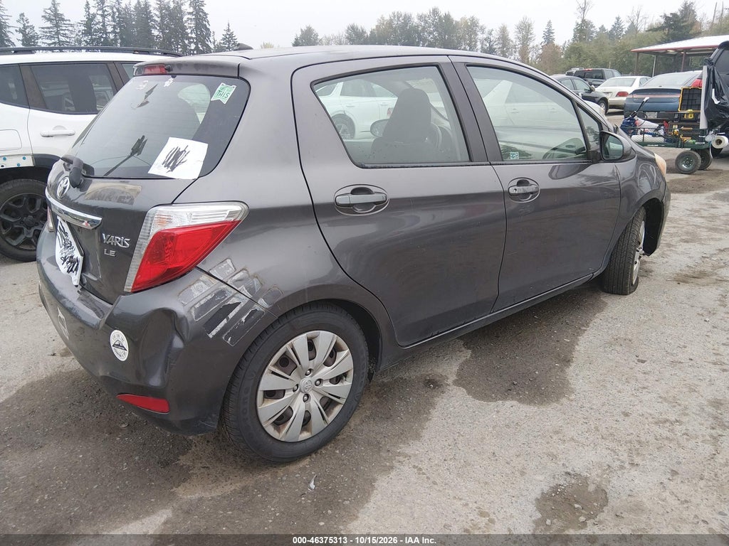 2012 Toyota Yaris LE photo 4