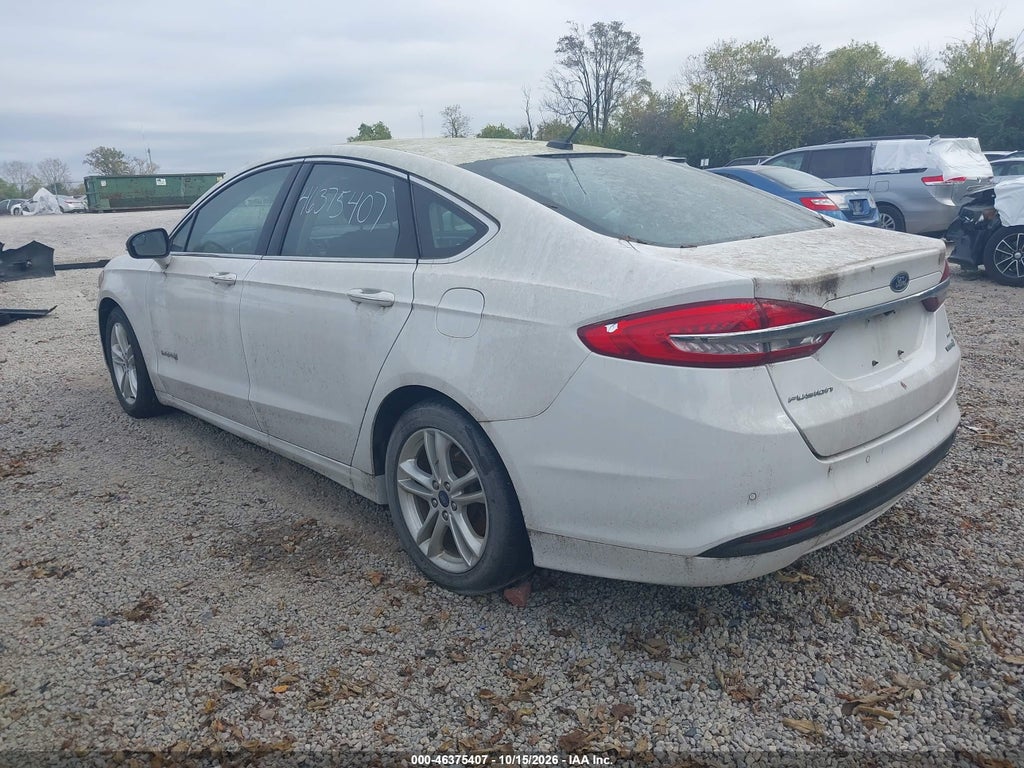 2018 Ford Fusion Hybrid SE photo 3