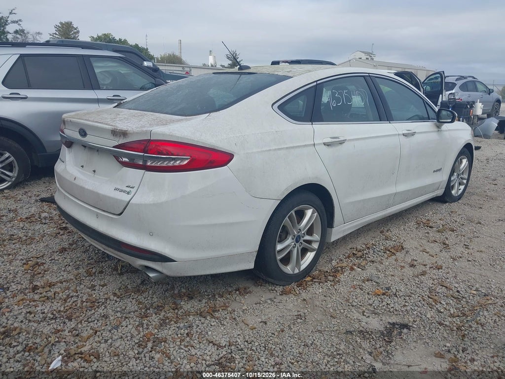 2018 Ford Fusion Hybrid SE photo 4