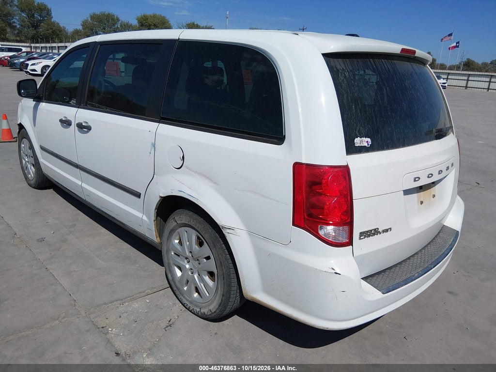 2014 Dodge Grand Caravan American Value PKG photo 3