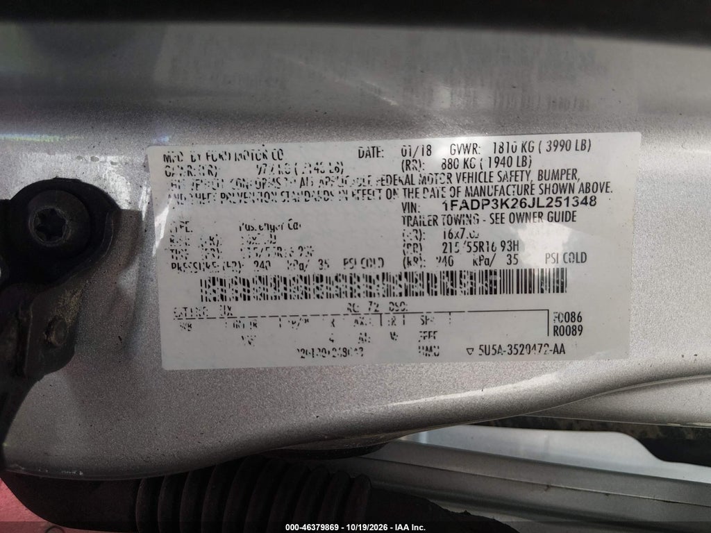 2018 Ford Focus SE photo 9