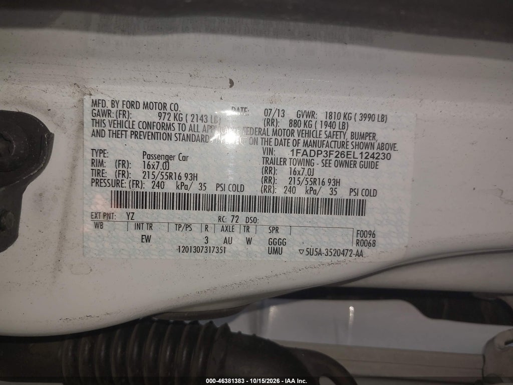 2014 Ford Focus SE photo 9