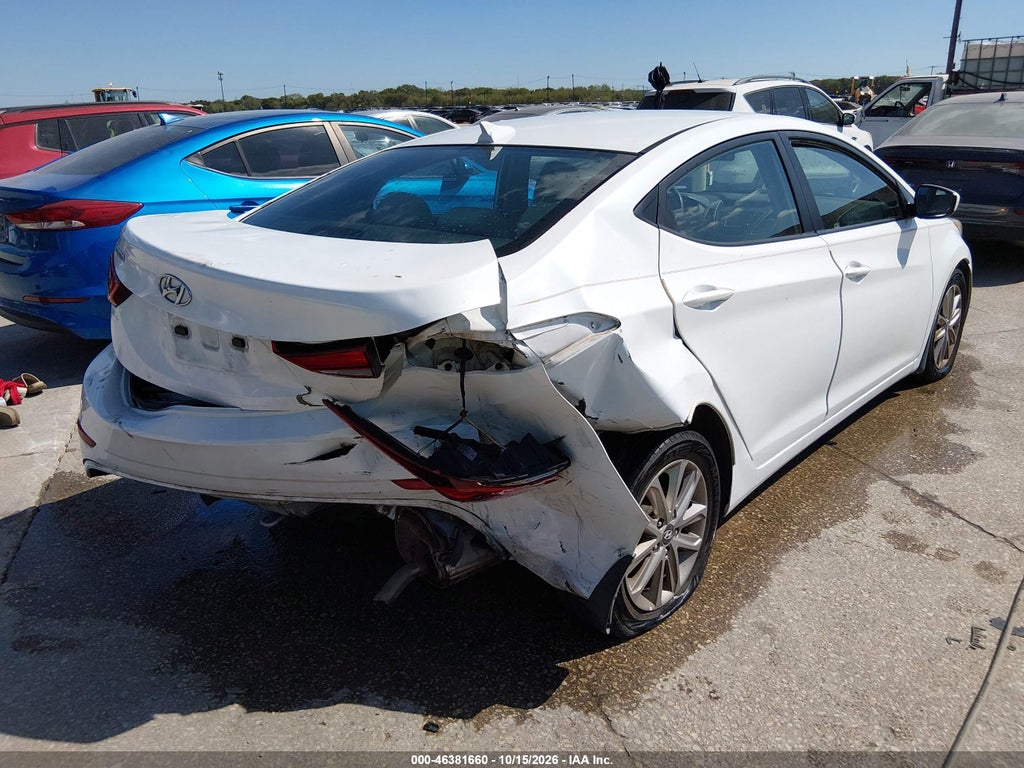 2016 Hyundai Elantra SE photo 4