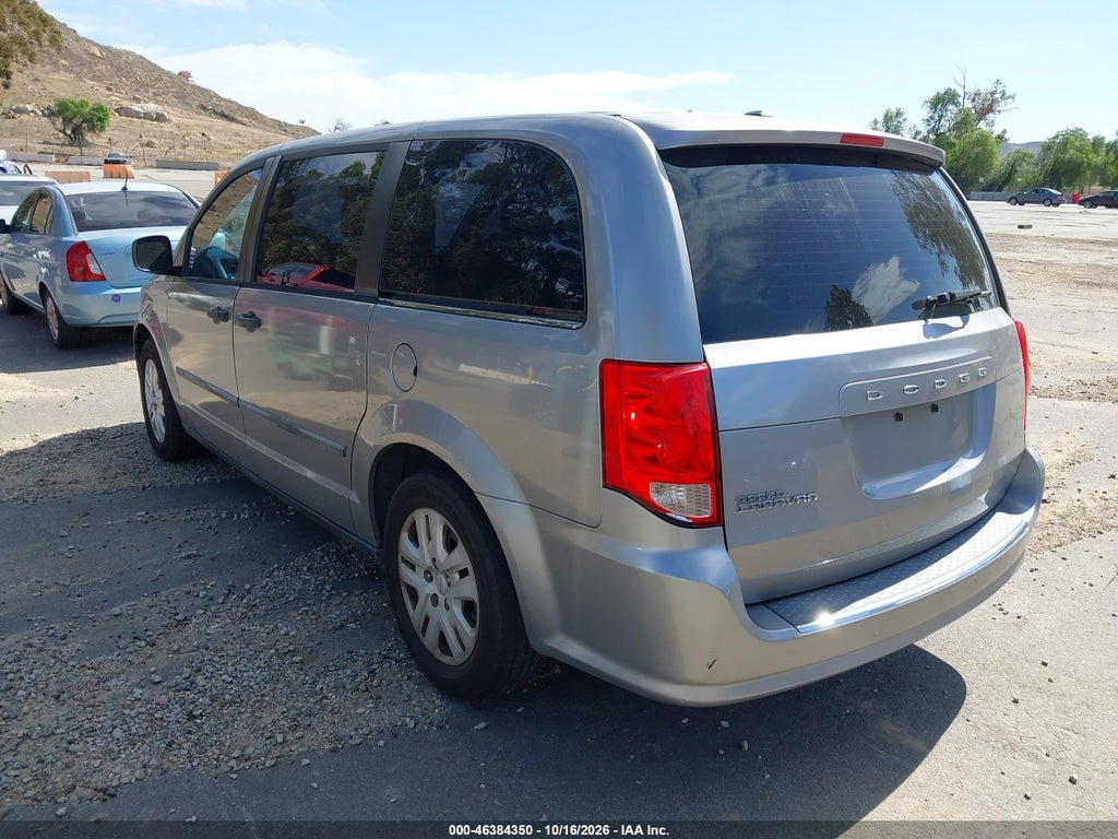 2016 Dodge Grand Caravan American Value PKG photo 3