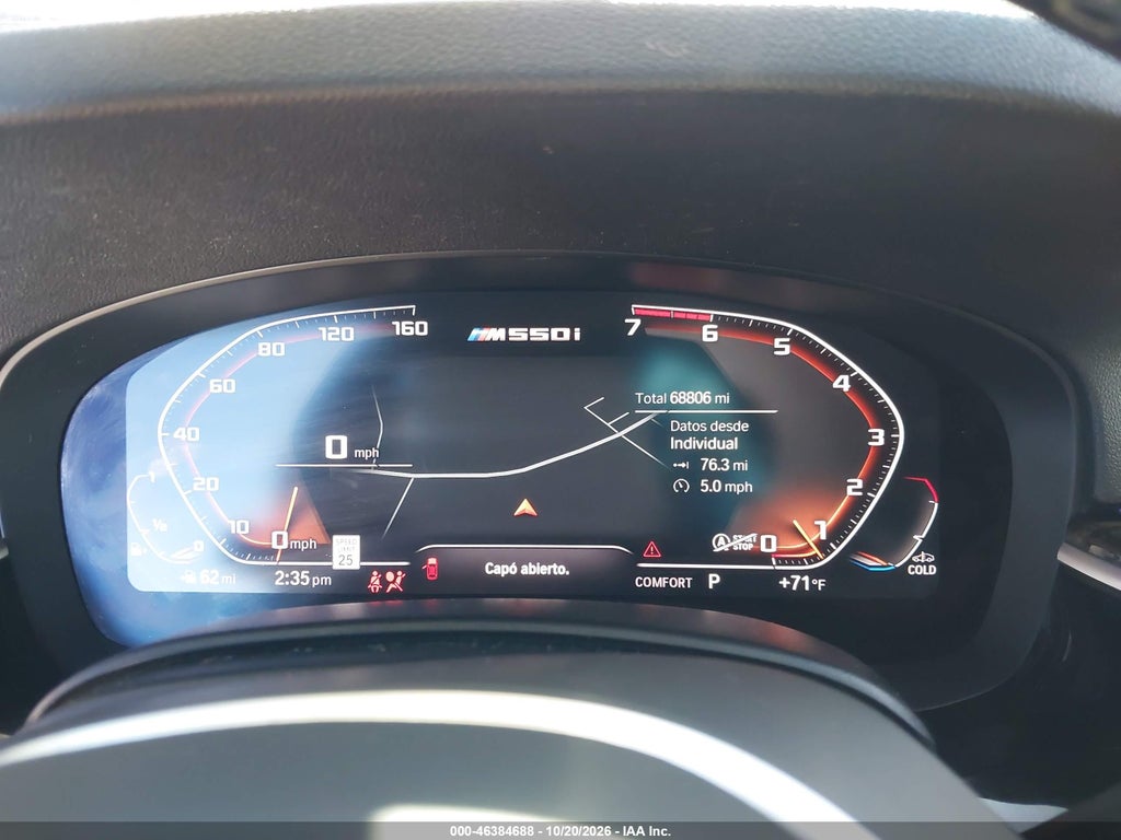 2020 BMW M550I Xdrive photo 7
