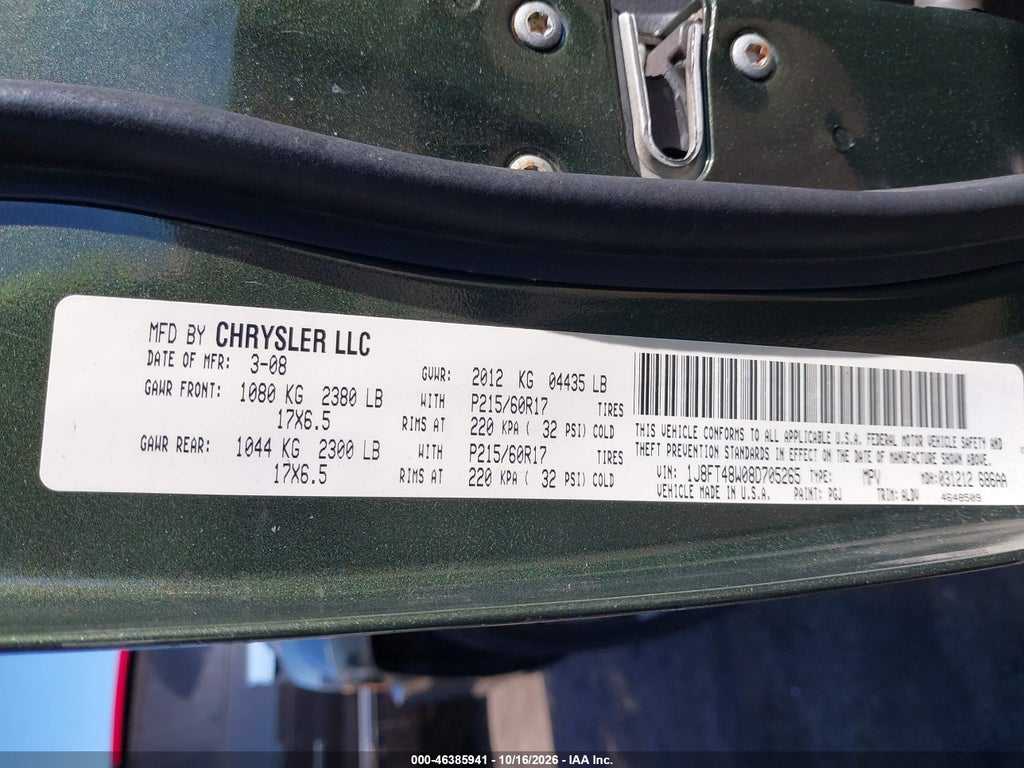 2008 Jeep Patriot Limited photo 9