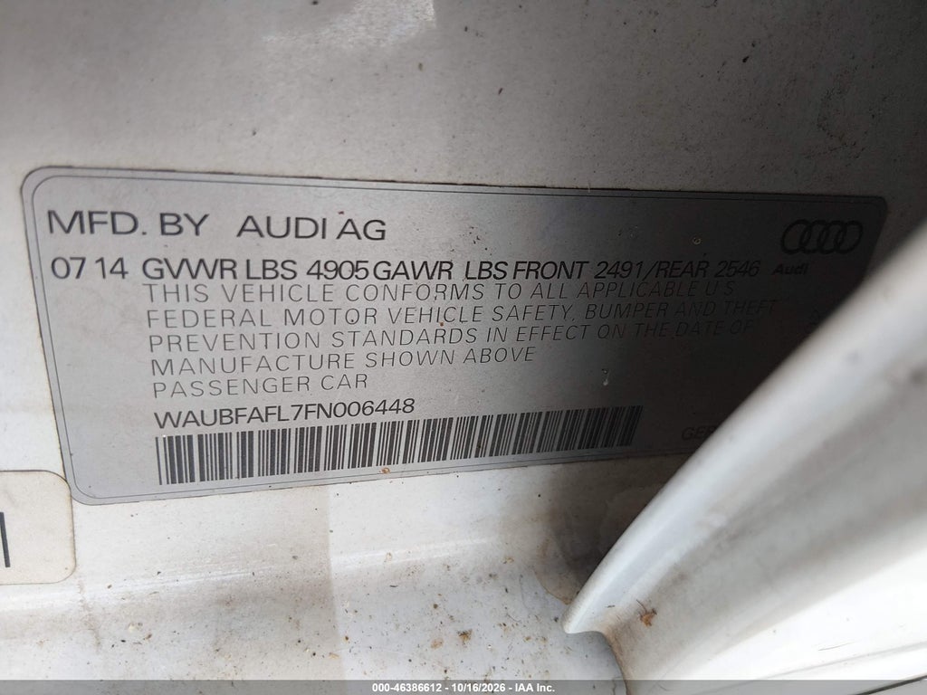 2015 Audi A4 2.0T Premium photo 9