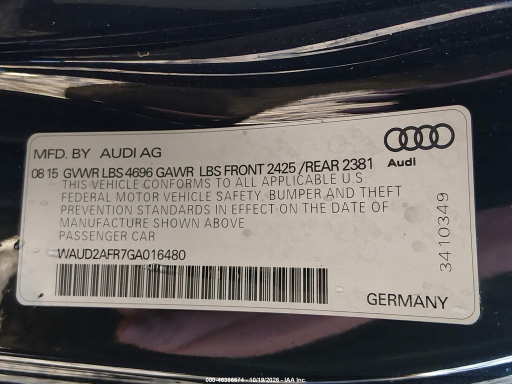 2016 Audi A5 2.0T Premium photo 9