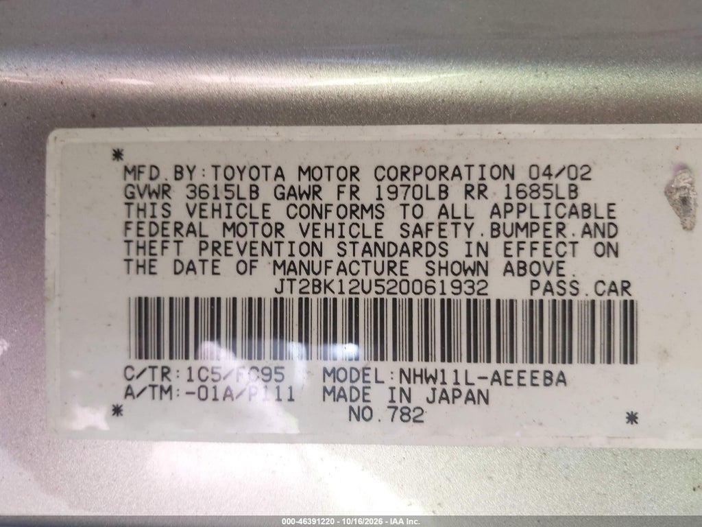 2002 Toyota Prius photo 9
