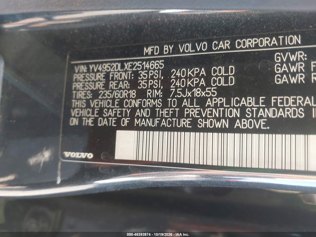 2014 Volvo XC60 3.2 photo 9