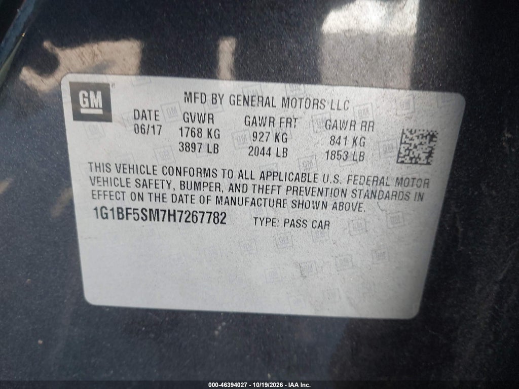 2017 Chevrolet Cruze Premier Auto photo 9