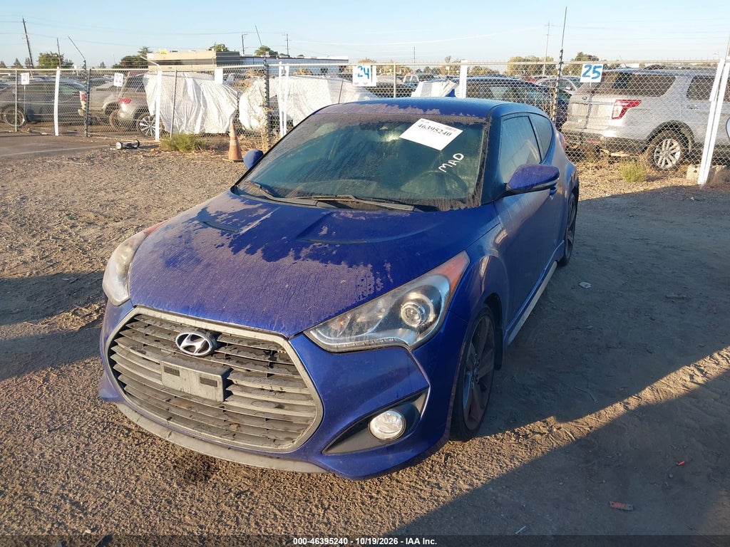 2013 Hyundai Veloster Turbo W/Black photo 2