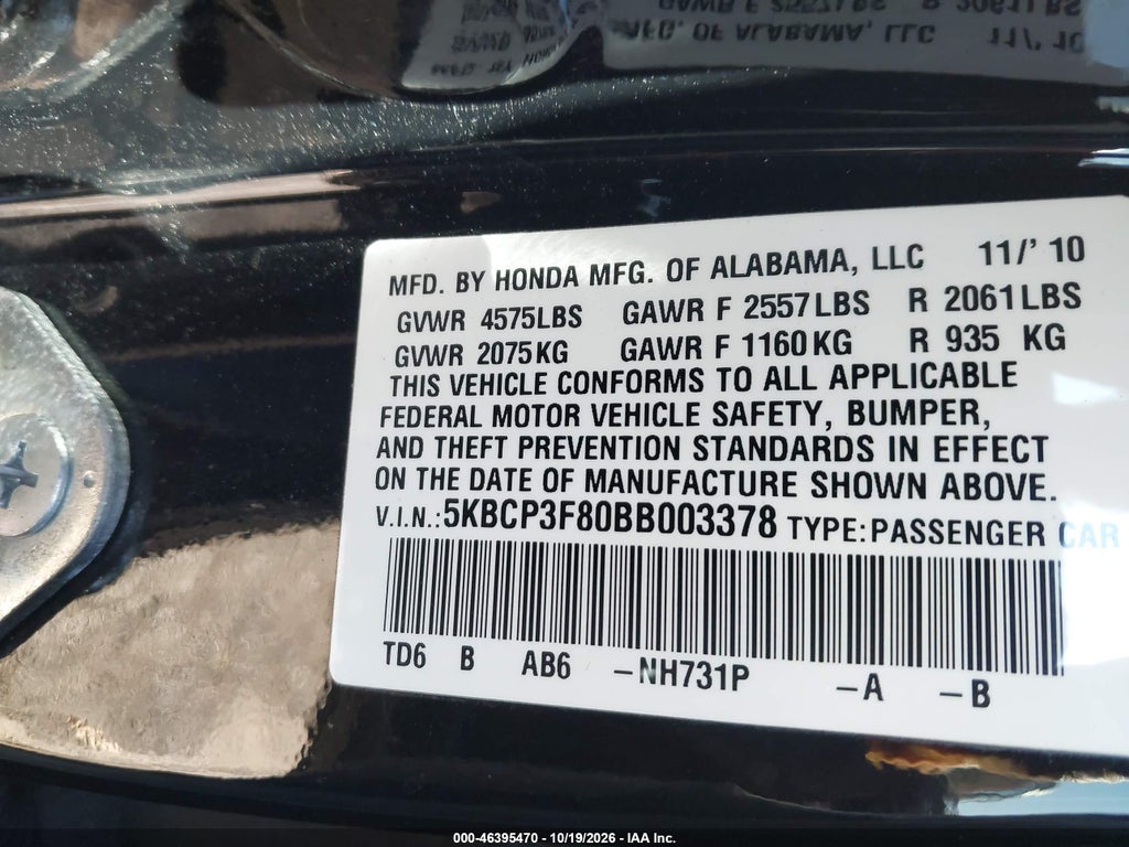 2011 Honda Accord 3.5 EX-L photo 9