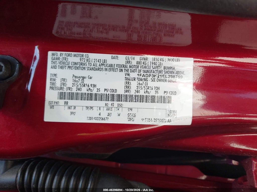 2014 Ford Focus SE photo 9
