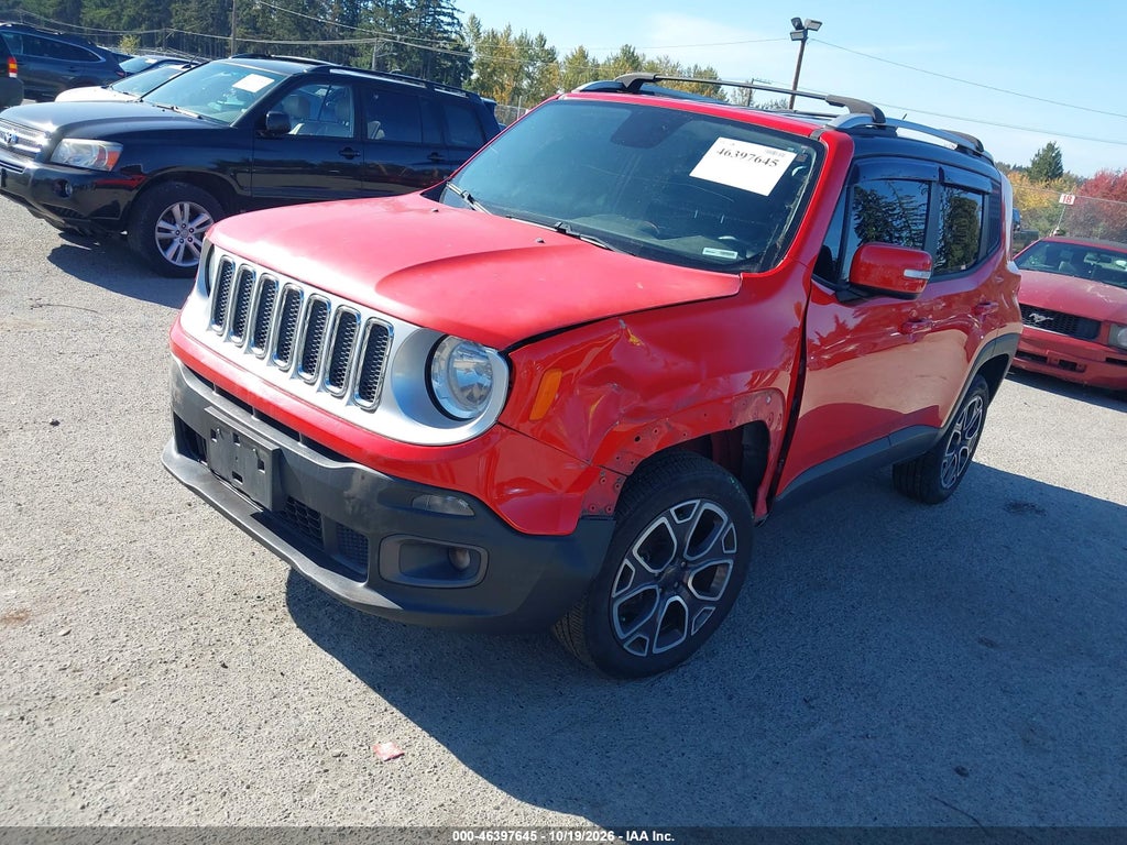 2017 Jeep Renegade Limited 4X4 photo 2