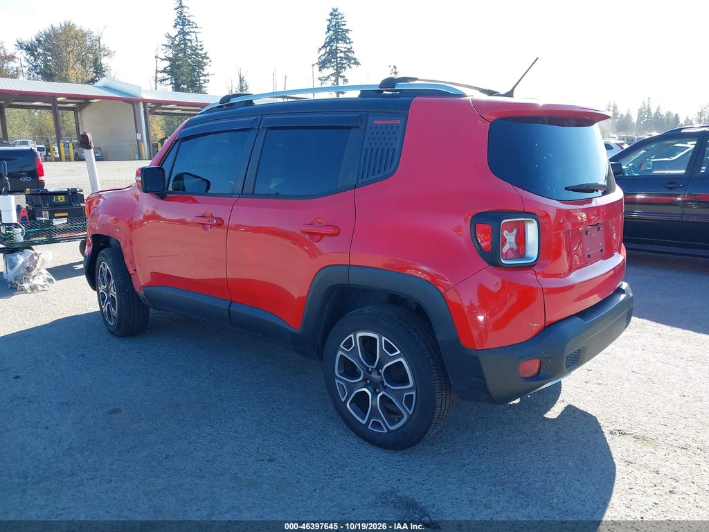 2017 Jeep Renegade Limited 4X4 photo 3