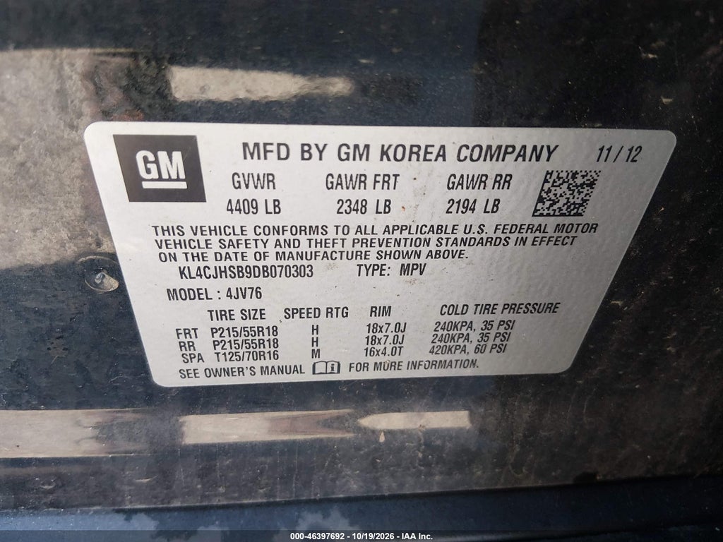 2013 Buick Encore Premium photo 9