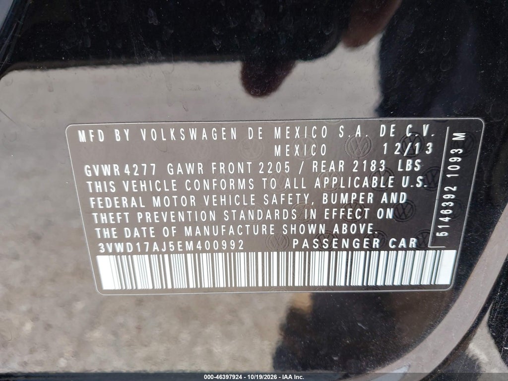 2014 Volkswagen Jetta 1.8T SE photo 9