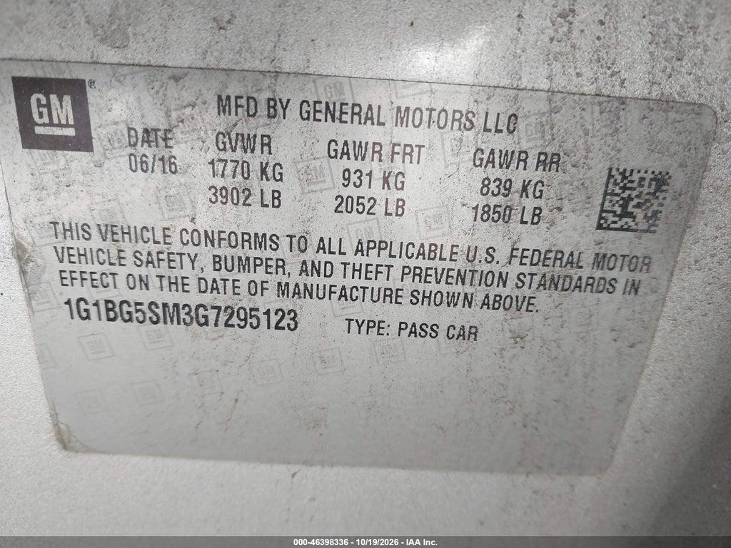 2016 Chevrolet Cruze Premier Auto photo 9