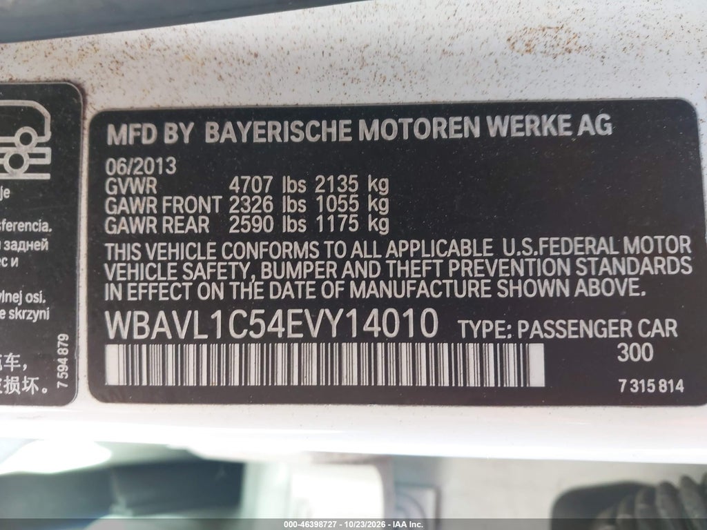 2014 BMW X1 XDRIVE28I photo 9