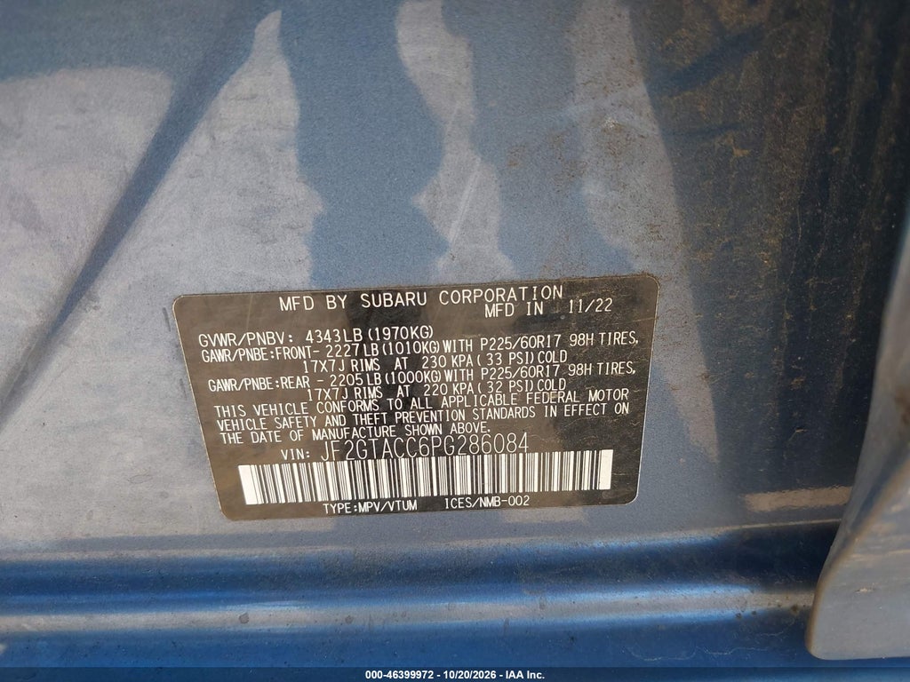 2023 Subaru Crosstrek Premium photo 9