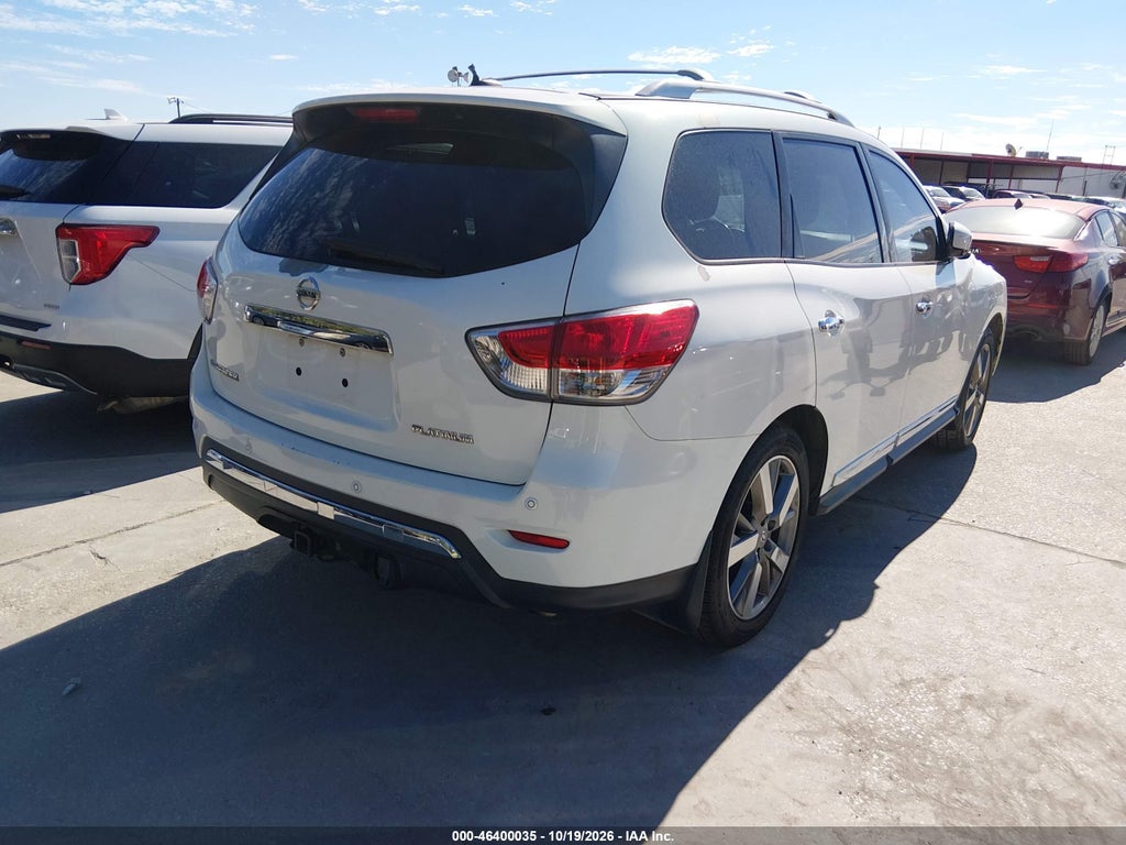 2014 Nissan Pathfinder Platinum photo 4
