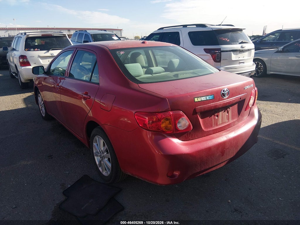 2009 Toyota Corolla LE photo 3