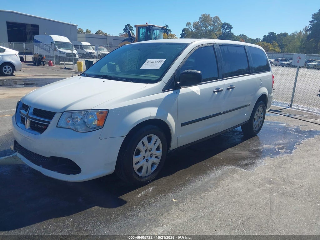2016 Dodge Grand Caravan American Value PKG photo 2