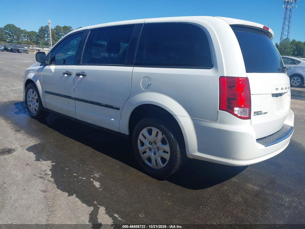 2016 Dodge Grand Caravan American Value PKG photo 3