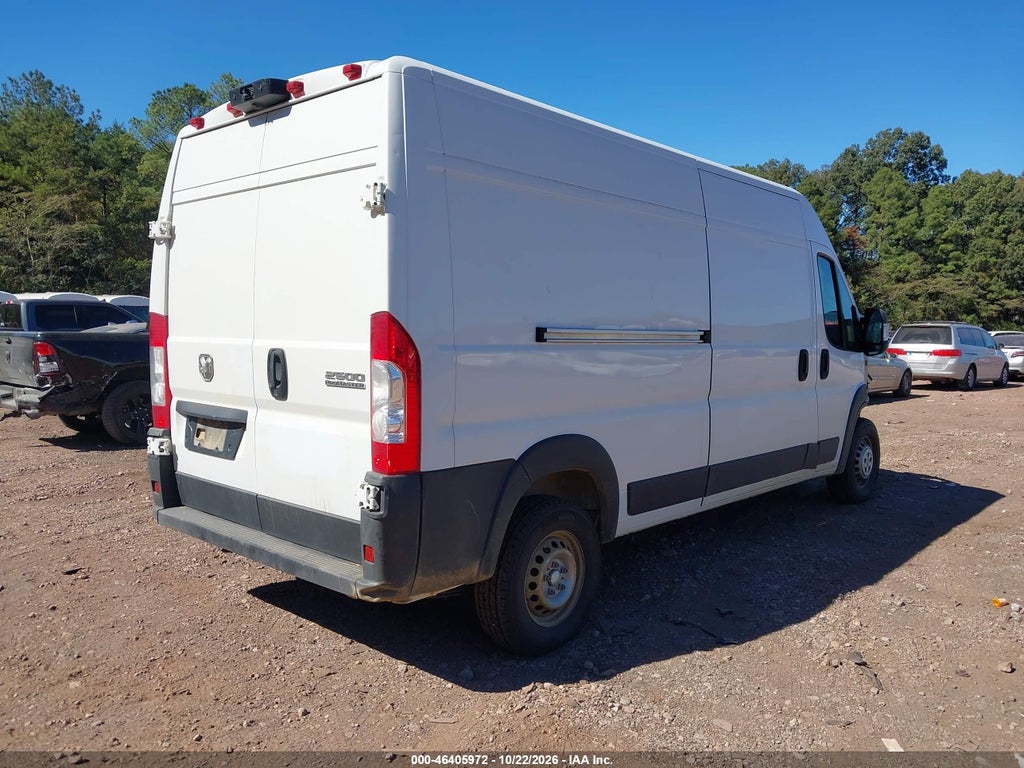 2025 Ram Promaster 2500 Tradesman High Roof 159 WB W/Pass Seat photo 4